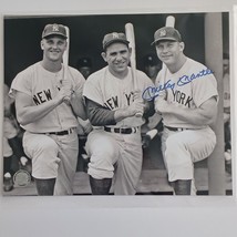Mickey Mantle, Yogi Berra, Roger Harris, 8X10 Autograph Photos with COA - $101.68