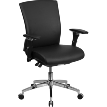HERCULES Series 24/7 Intensive Use 300 lb. Rated Black- LeatherSoft - £384.15 GBP+