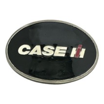 Vintage Case Ih Belt Buckle Black White Red Enamel - $15.90