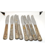 Stainless Steel Vintage 8.5&quot; Long Knives Lot Of 8 - $14.92 CAD