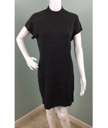 NWT Women&#39;s Apt. 9 Gray Mock Neck Studded Knit Sheath Dress Sz XL Extra ... - $33.83 CAD