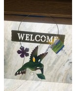 Garden Collection Spring Welcome Sign Metal-12inch-Hummingbird - €20,43 EUR