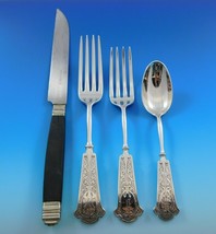 Arabesque by Wendt Sterling Silver Flatware Set for 12 Service 52 Pieces Rare - $5,544.00