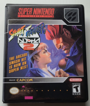 Street Fighter Alpha 2 CASE Super Nintendo SNES Box BEST Quality Available - £9.57 GBP