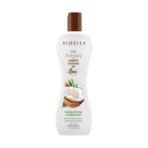 BioSilk Silk Therapy with Coconut Oil Moisturizing Conditioner, 12 ounces