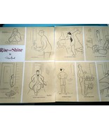 Rise &amp; Shine by Stan Hunt Two Page Magazine Cartoon Advertisement Art 1954 - $5.99