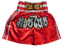 XL Muay Thai Boxing Short Pants Pant MMA Kickboxing Men Women Workout MS010 - £23.58 GBP