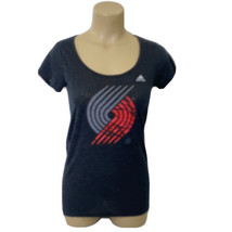 Adidas T Shirt Top Womens size Medium Short Sleeved Burnout Tee Black - £17.56 GBP