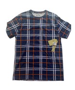 Straight Faded Men&#39;s Crewneck T-Shirt Navy w/Red White Stripes Size M NWT - $33.94 CAD