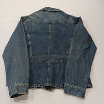 North Crest RN#56952 Women's Blue Full Button Denim Jacket Pockets Size S (6-8) image 2