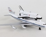 5.75 Inch Boeing 747 Space Shuttle Carrier &amp; orbiter 1/484 Scale Diecast... - £20.89 GBP