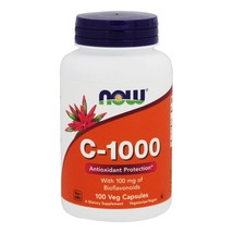 NOW Foods Vitamin C1000, 100 Capsules - $11.45