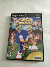 Sega Superstars Tennis (Sony PlayStation 2 PS2, 2008) Complete W/ Manual - $14.99