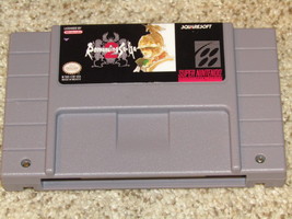 Romancing Saga 2 SNES Super Nintendo Video Game Cartridge Excellent Condition - £15.00 GBP