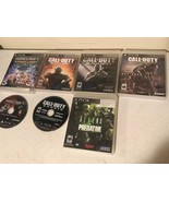 7 PS3 Games- Call of duty, Minecraft-good condition - $45.00