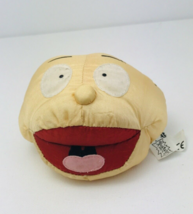 1998 Rugrats Tommy Pickles Bean Bag 6" Plush Stuffed Head Toy Nickelodeon - $7.60
