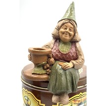 Tom Clark Gnome JACKIE B QUICK Figurine 81 Candle Stick Holder Shelf Sitter Book - £14.24 GBP