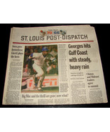1998 Sept 29 St Louis Post Dispatch Newspaper Mark McGwire Sammy Sosa HR... - $12.99