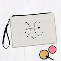 Pisces : Gift Makeup Bag Zodiac Signs Esoteric Horoscope Astrology - £9.44 GBP