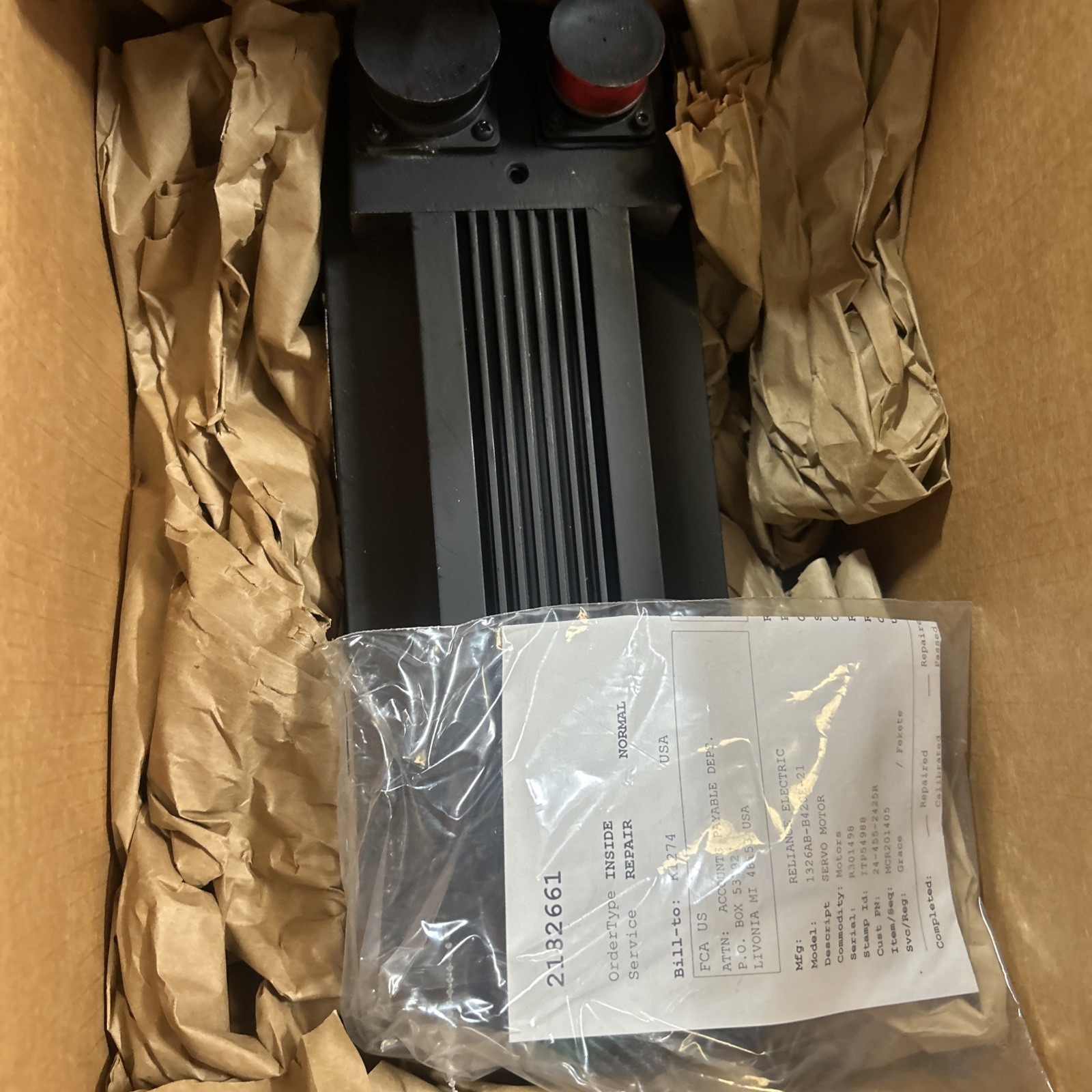 ALLEN BRADLEY 1326-AB-B420E-21 AC SERVO MOTOR  Fully refurbished and Tes... - $599.99