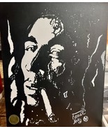 16 X 20 FAWAZ AUTHENTIC CANVAS ACRYLIC “BOB MARLEY CIGARETTE” ORIGINAL P... - $3,358.53 MXN