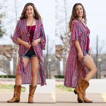 Serape Kimono One Size and Super Cute - £23.71 GBP