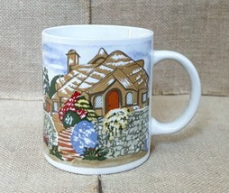 Vintage Gibson Country House Thatched Cottage Coffee Mug Cup - $12.87