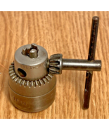 Vtg. Jacobs Multi-Craft Drill Chuck 0-1/4&#39;&#39; Cap MC1G61 USA w/Key  [e-07] - $14.10 CAD