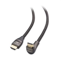 Cable Matters 48Gbps Ultra HD 8K Right Angle HDMI Cable 6.6 ft (270 Degree HDM - £21.70 GBP