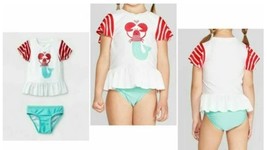 Girl Swimsuit 9M &quot;Mermaid Lobster Heart&quot; Two-Piece - Cat &amp; Jack™ - $0.99