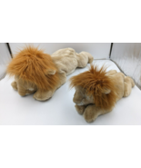 Animal Alley Toys R Us Riggsley Lion Jumbo Large Plush 28&quot; &amp; Medium Lot ... - £54.20 GBP