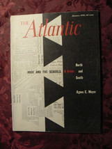 ATLANTIC January 1958 Agnes E. Meyer Archibald Macleish James Thurber Ian Cross - £10.19 GBP