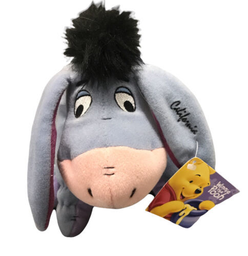Disney Applause 10” Winnie The Pooh Eeyore Donkey Plush California - $30.41