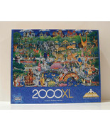 Mega Puzzles 2000 pieces Victorian Zoo Jigsaw Puzzle A1 - $228.08 MXN