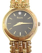 BULOVA T4 Quartz Gold Women&#39;s Wristwatch - £17.42 GBP
