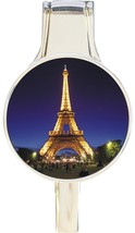 Everything Eiffel Tower Lights Purse Hanger Round Top Handbag Table Hook - $24.74