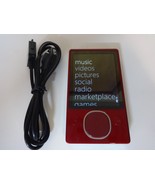 MICROSOFT  ZUNE  RED  80GB...NEW BATTERY... - $267.48 CAD