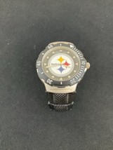 Game Time Quartz Watch Steelers Men Rotating Bezel Steelers Agent Series... - $16.82