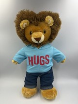 Build a Bear BAB Lovable Lion Heart Shape Head Stuffed Plush 17in Valentine READ - £12.91 GBP