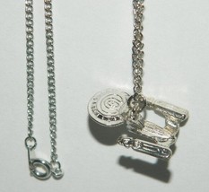 Star Trek: The Next Generation Enterprise 1701-D Ship SILVER Metal Neckl... - $20.37 CAD