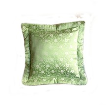 Green Collection, Decorative Floral Pillow, Green Pillow, High Quality 16x16&quot; - £47.16 GBP