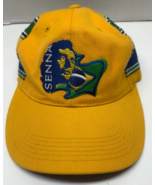Ayrton Senna Vintage F1 Racing Official Formula 1 Blue Thunder Hat Cap - $115.33 CAD