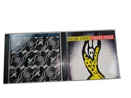 Lot of 2 Rolling Stones CDs Steel Wheels &amp; VOODOO Lounge Excellent Cond. - $217.01 MXN