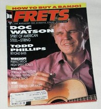 DOC WATSON FRETS MAGAZINE VINTAGE 1985 BLUEGRASS TODD PHILLIPS HIGH SPEE... - £23.97 GBP