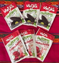 6 Umsha Frutisimos Chica &amp; Gelatina Bebible With Stevia Peruvian Drink 2... - $9.98