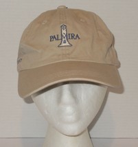 Palmira adjustable Strapback Hat Cap Tan OSFM Golf - $14.80