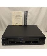 Sony RCD-W3 CD Player Recorder CD-R Music Disc Dual Tray W/Remote/Manual... - $178.19