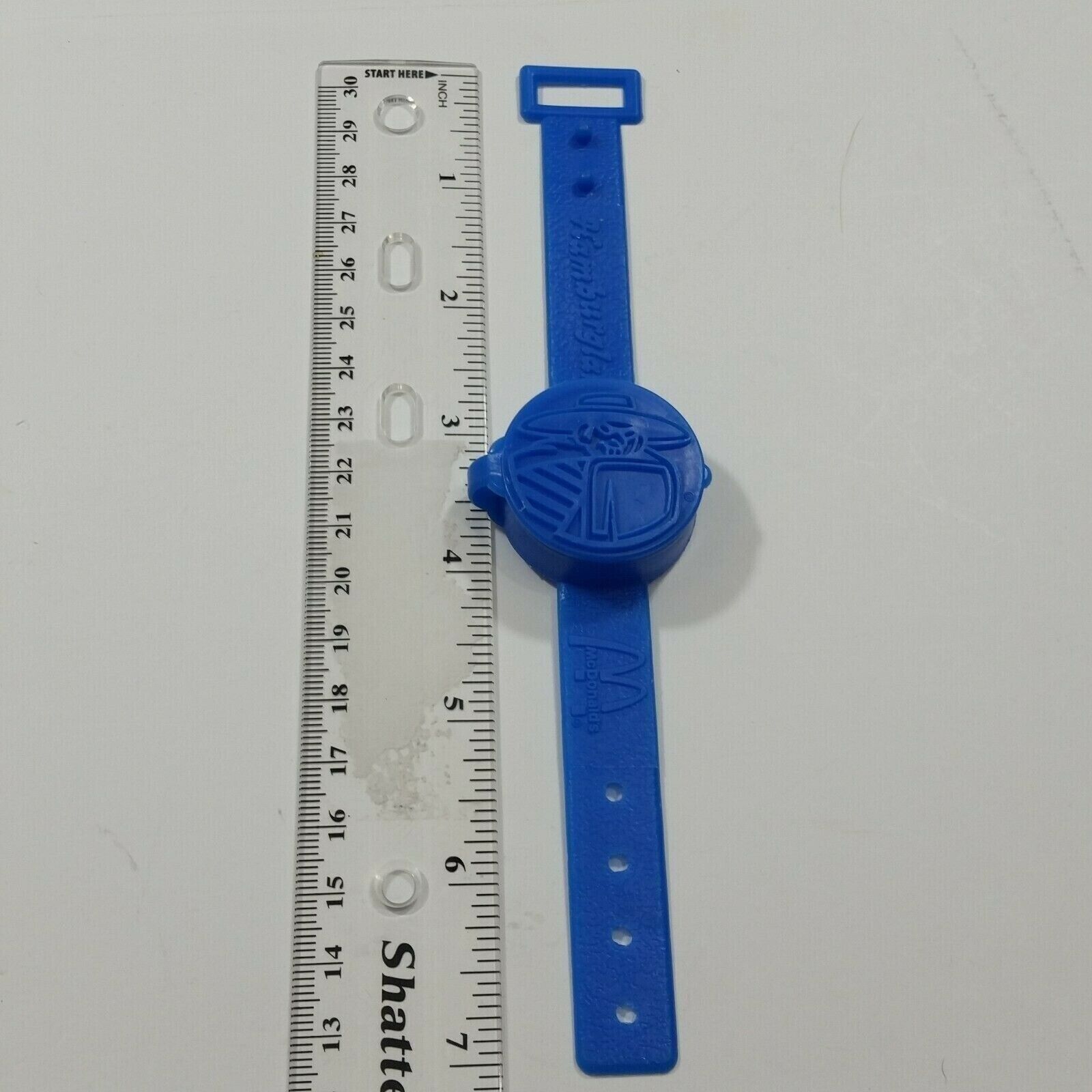 Primary image for McDonald's Stash Watch Coin Secret Compartment Bracelet Blue Hamburglar