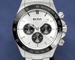 Hugo Boss Herrenuhr Chronograph Ikon Panda HB1512964 2 Jahre Garantie UV... - £103.24 GBP