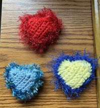 2 Heart Catnip Cat Toys..  SPECIAL FOR THIS WEEK.. UNTIL 11/16.. YOU GET... - $4.35
